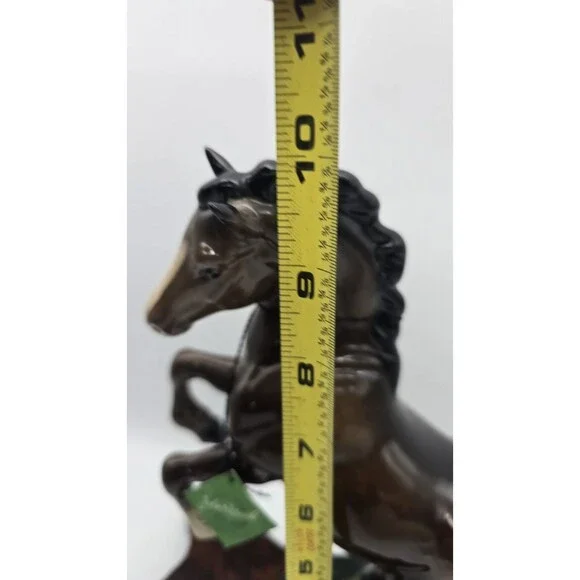 BESWICK HORSE WELSH COB REARING MODEL No. 1014 BROWN GLOSS EUC England - Picture 3 of 10